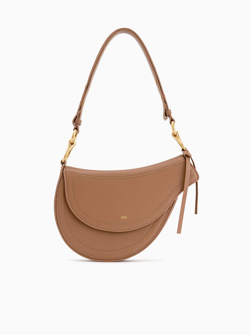 Ashlie Shoulder Bag Brown Brown
