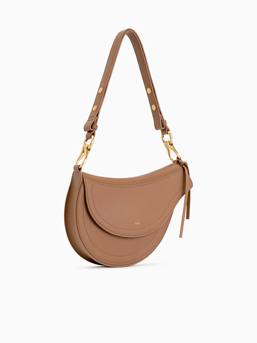 Ashlie Shoulder Bag Brown Brown