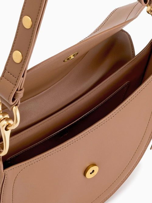 Ashlie Shoulder Bag Brown Brown