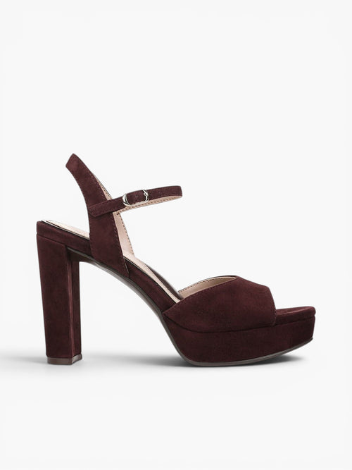 Marigold Smoky Sangria Suede Wine / 5 / M
