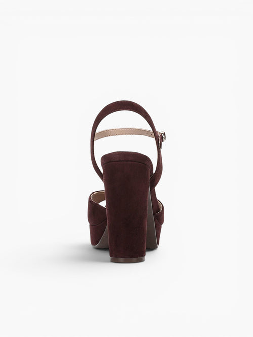 Marigold Smoky Sangria Suede Wine / 5 / M