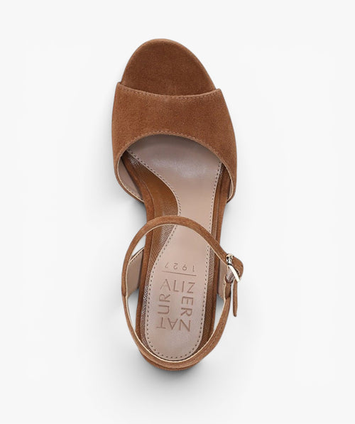 Marigold Dark Chestnut Suede Tan / 5 / M