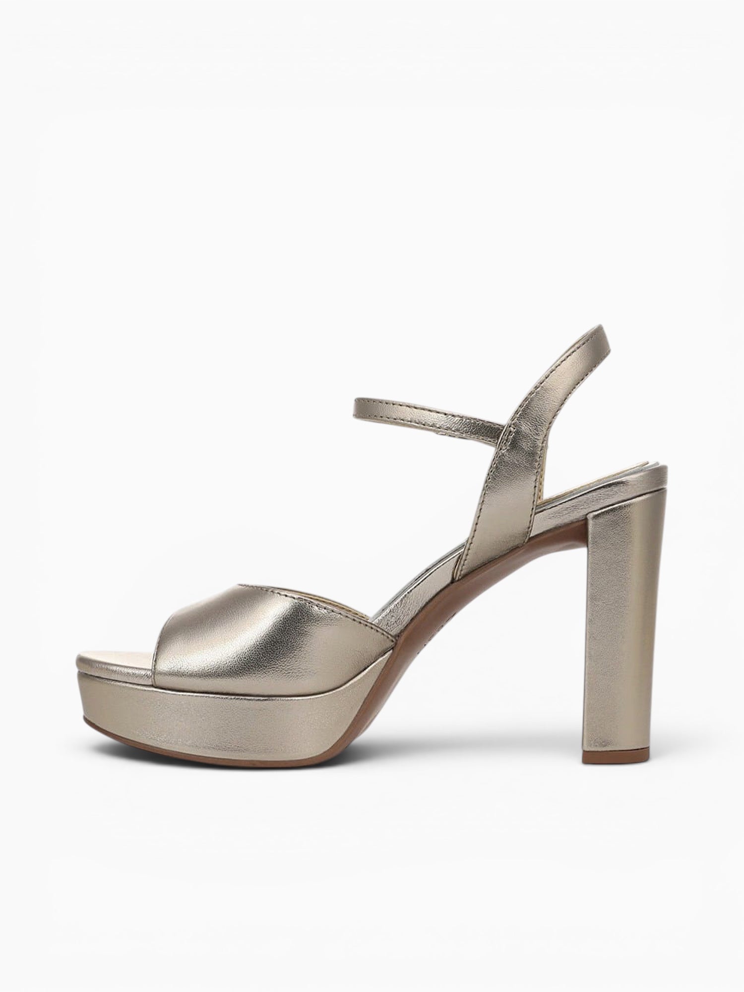Marigold Patina Pewter Metallic Leather Pewter / 5 / M