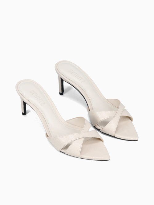 Sophia Sugar White Leather White / 5 / M