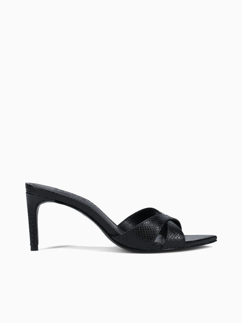 Sophia Black Leather Black / 5 / M