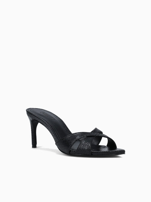 Sophia Black Leather Black / 5 / M