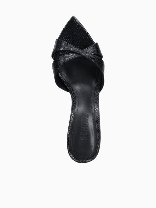 Sophia Black Leather Black / 5 / M