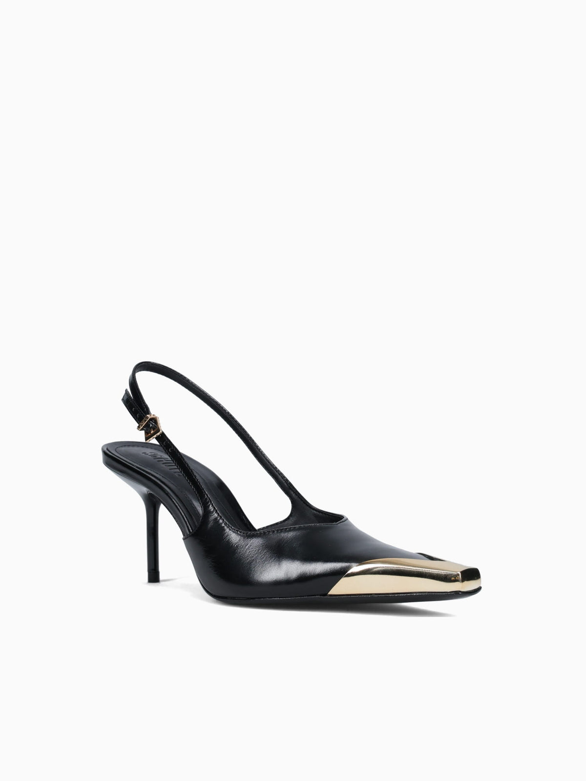 Silvia Black Polish Leather Black / 5 / M