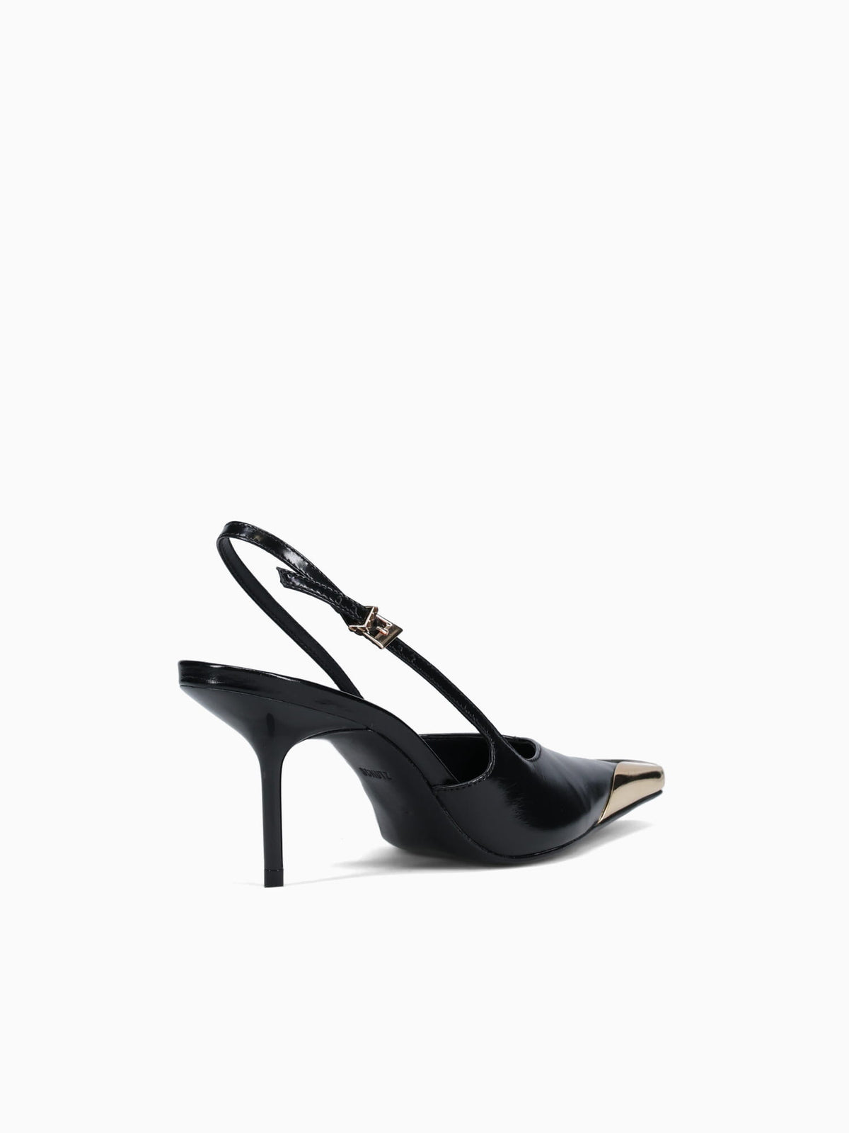 Silvia Black Polish Leather Black / 5 / M