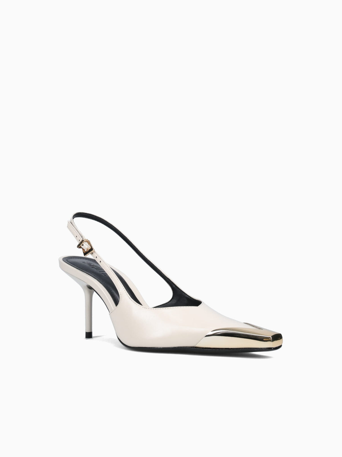 Silvia Sugar White Polish Leather White / 5 / M