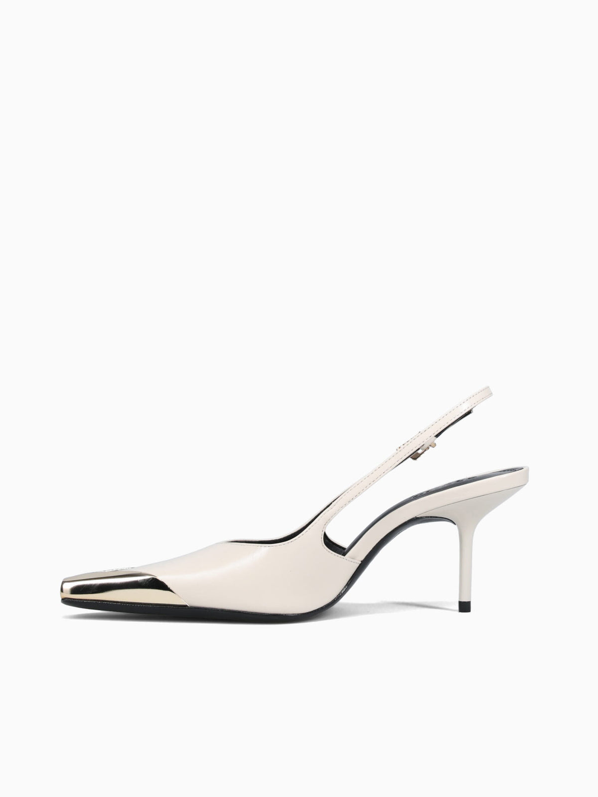 Silvia Sugar White Polish Leather White / 5 / M
