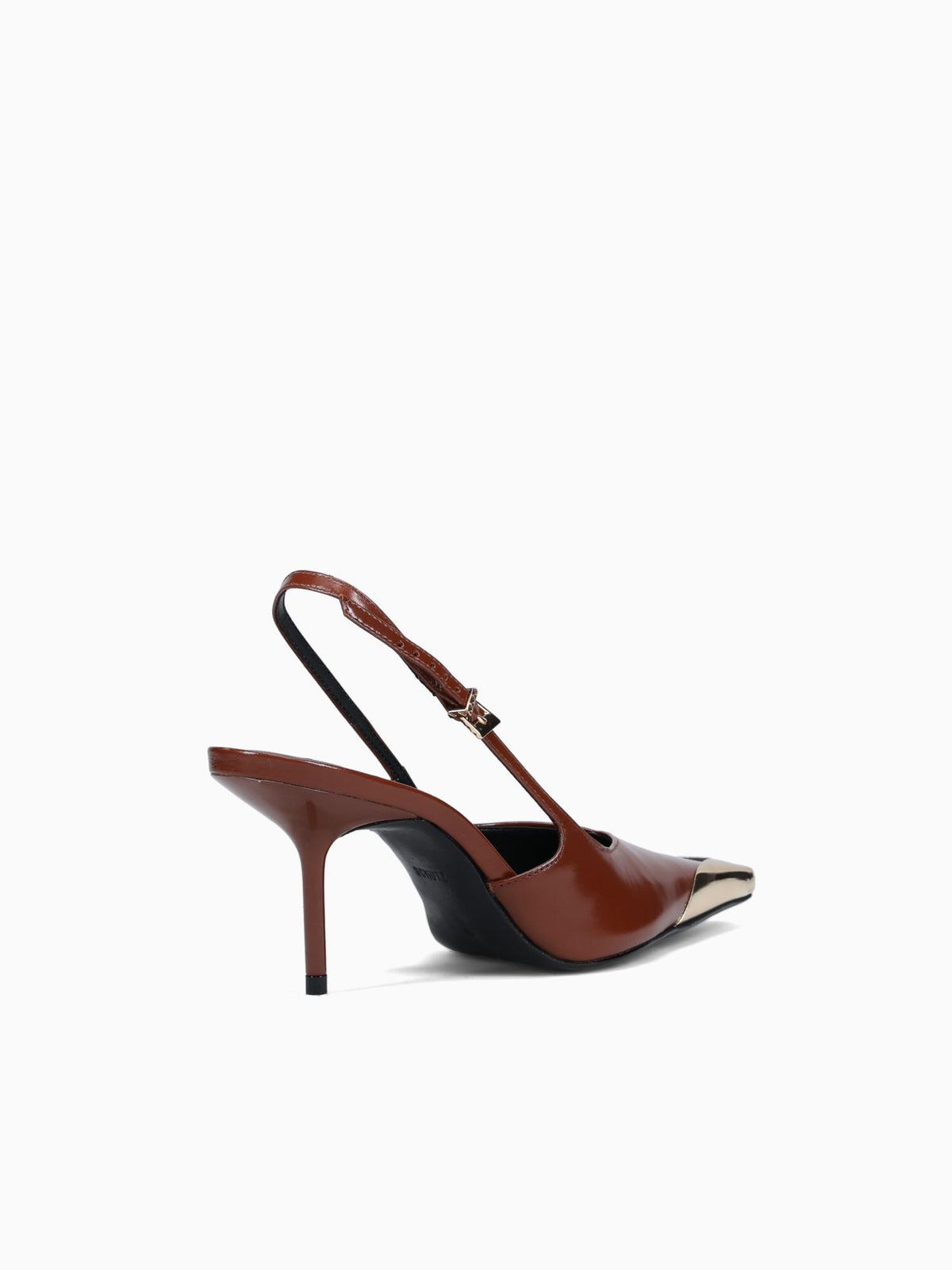 Silvia Warm Toffee Polish Leather Brown / 5 / M