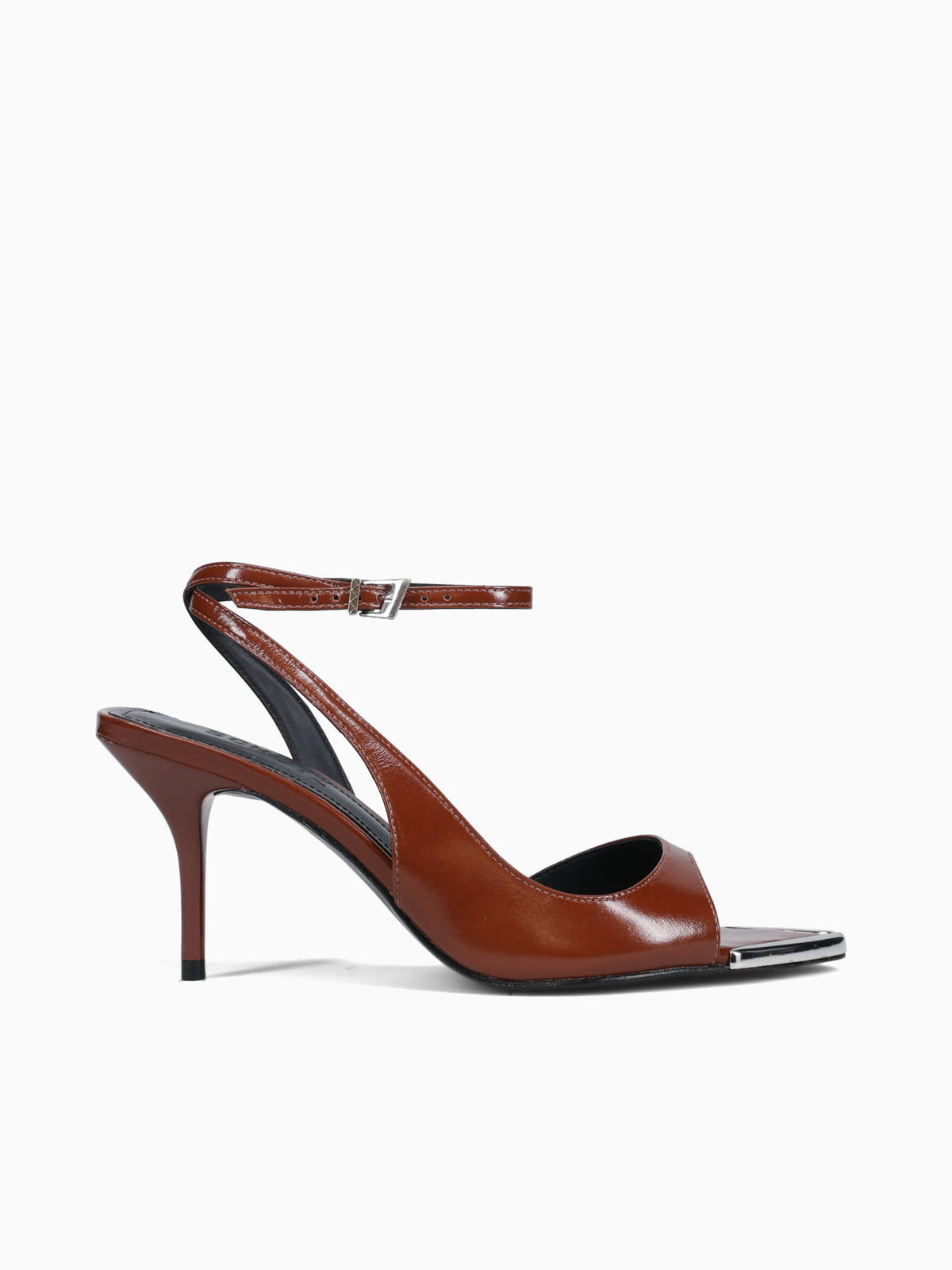 Sasha Warm Toffee Polish Leather Brown / 5 / M