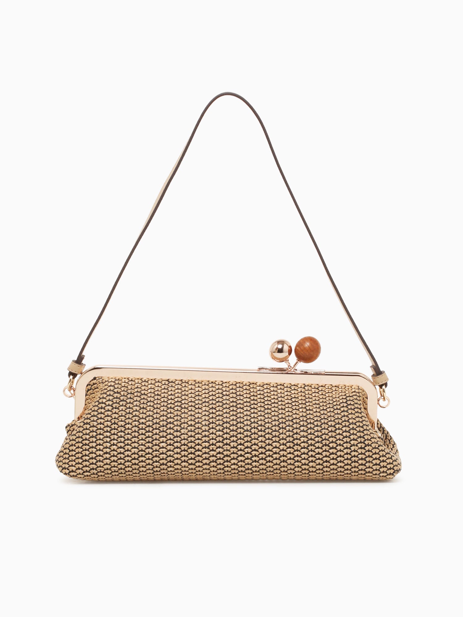 Ambriaa Shoulder Bag Natural Natural