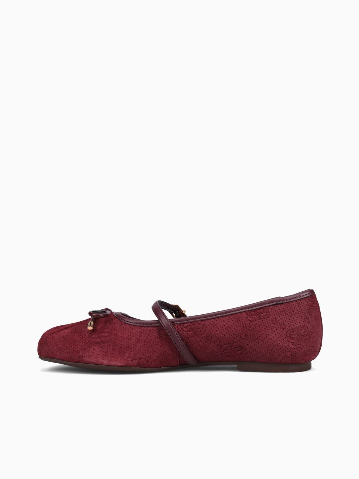 Skylar Port Burgundy Suede Leather Wine / 5 / M