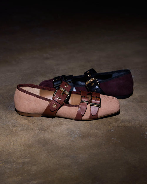 Sevyn Sonoa Warm toffe suede leather