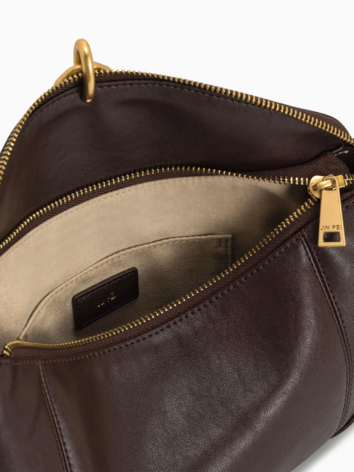 Jayla Shoulder Bag Dark Brown Dark Brown