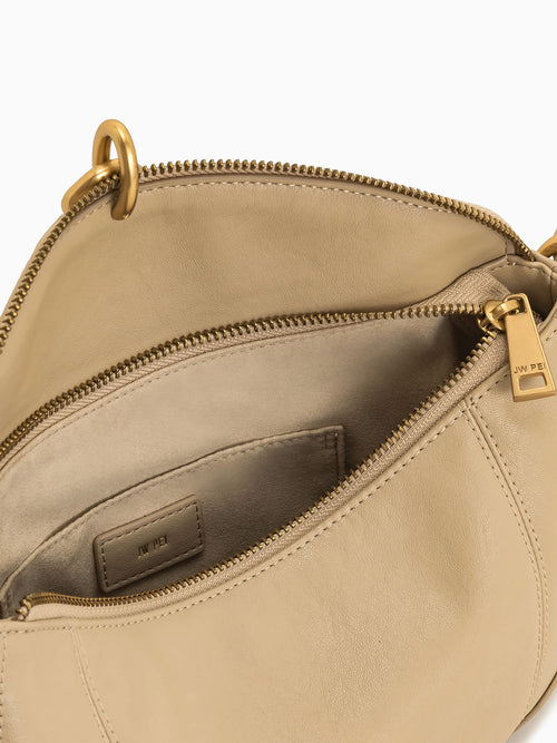 Jayla Shoulder Bag Khaki Taupe