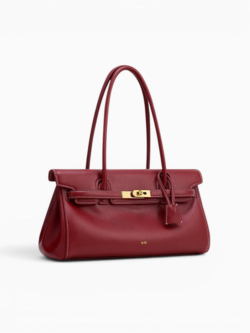 Yara Shoulder Bag Burgundy Wine