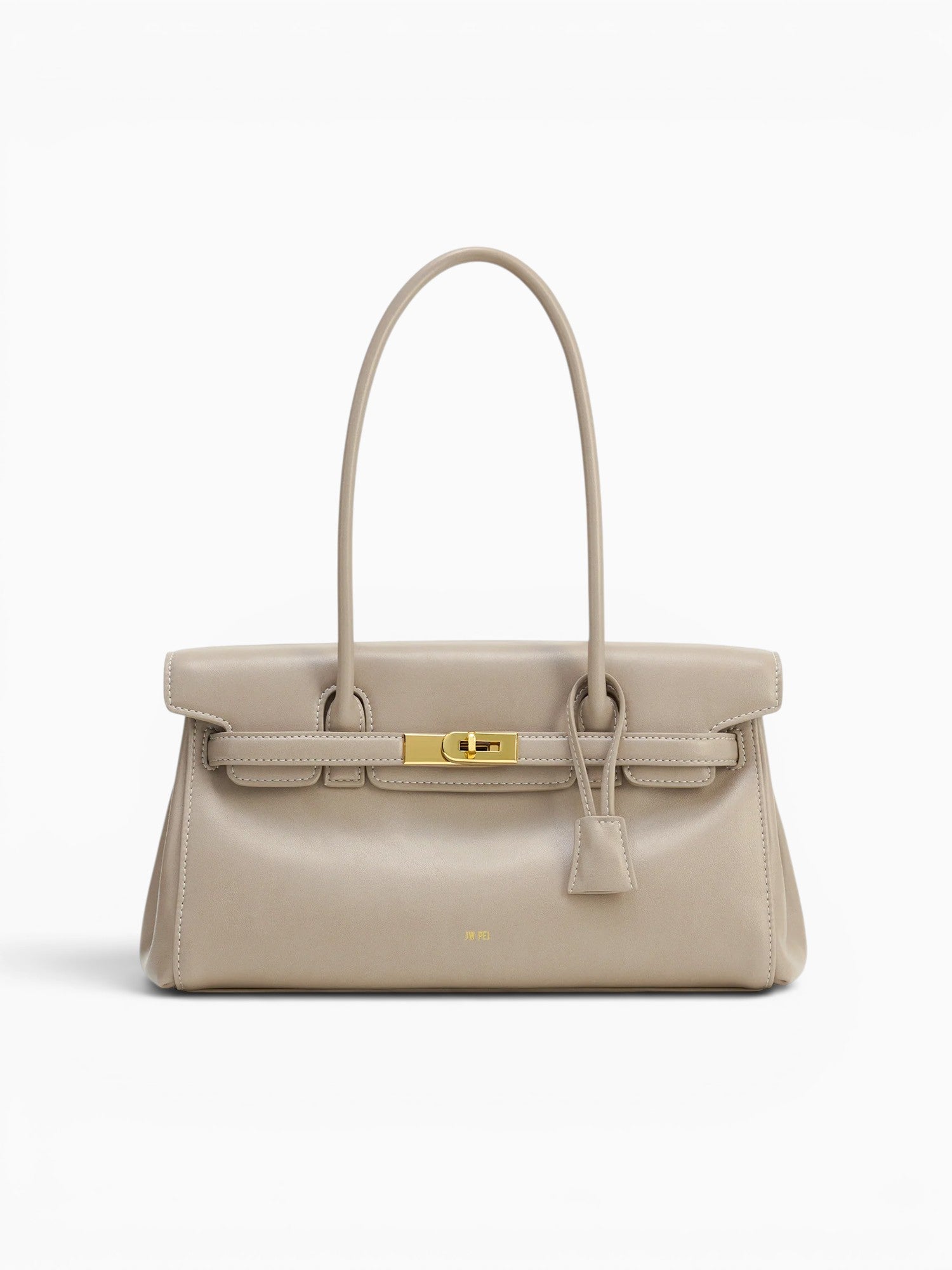 Yara Shoulder Bag Gray Apricot Grey