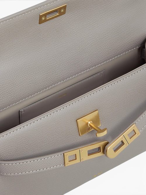 Noor Top Handle Elephant Grey Grey