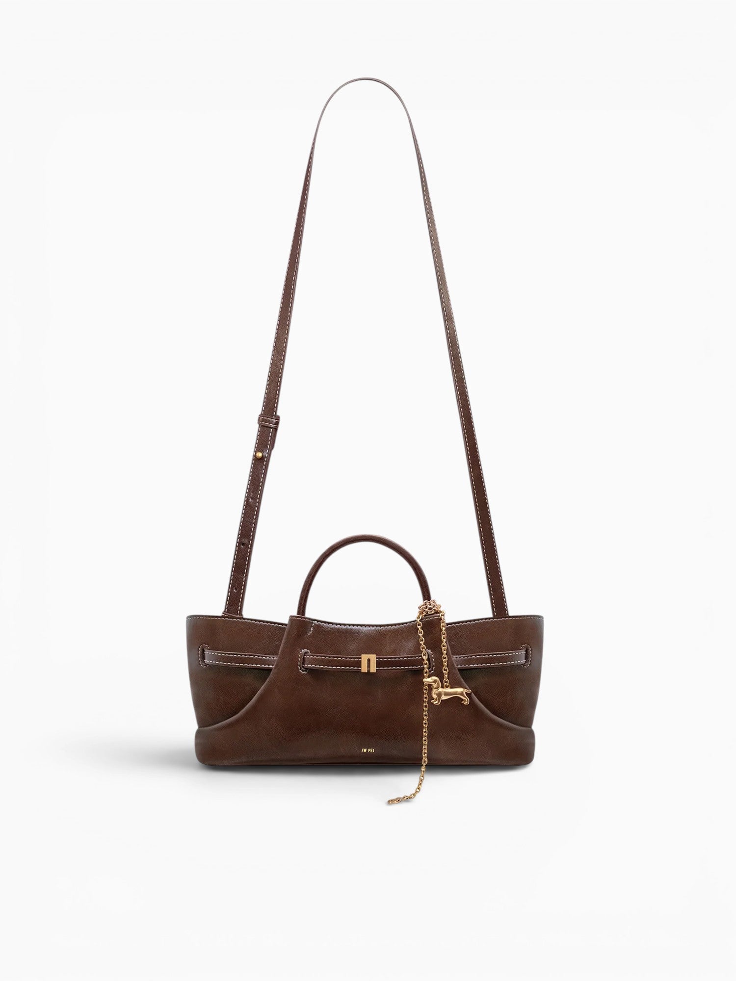 Maeve Dashshund Tote Dark Brown Dark Brown