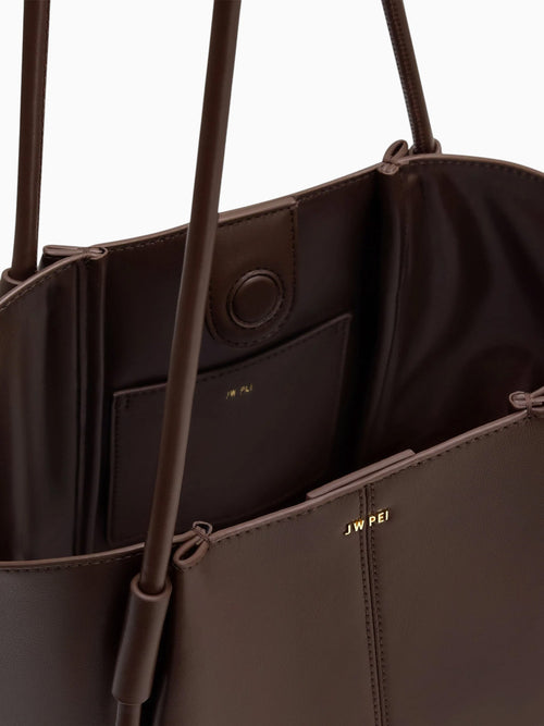 Nala Tote Bag Dark Brown Dark Brown