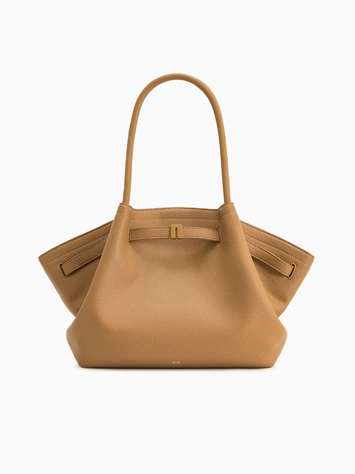 Hana Medium Tote Bag Latte Beige