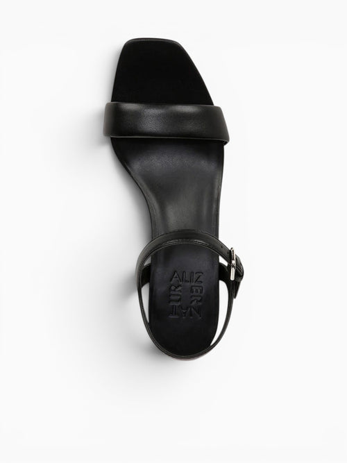 Izzy Black Leather Black / 5 / M