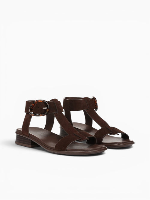 Brandy Chocolate Bar Suede Dark Brown / 5 / M