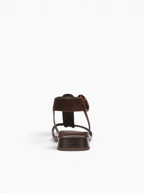 Brandy Chocolate Bar Suede Dark Brown / 5 / M