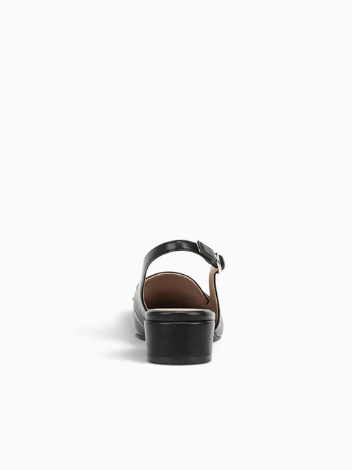 Sloane Black Smooth Black / 5 / M