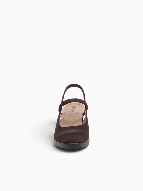 Evoke Chocolate Plum Fabric Black / 5 / M