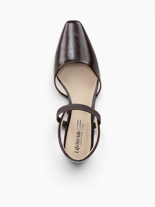 Lainey Chocolate Plum Smooth Dark Brown / 5 / M