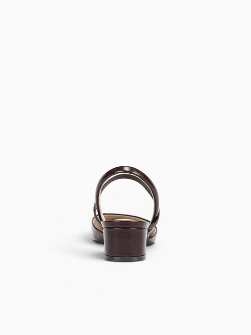 Lainey Chocolate Plum Smooth Dark Brown / 5 / M