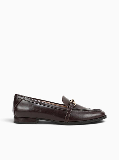 Francine Chocolate Plum Smooth Dark Brown / 5 / M