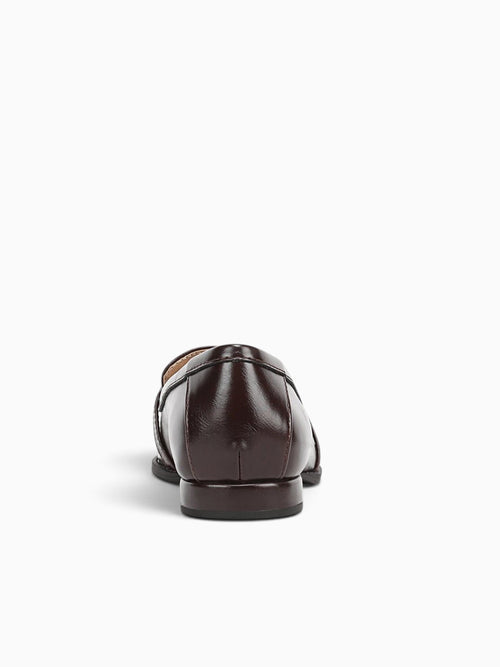 Francine Chocolate Plum Smooth Dark Brown / 5 / M