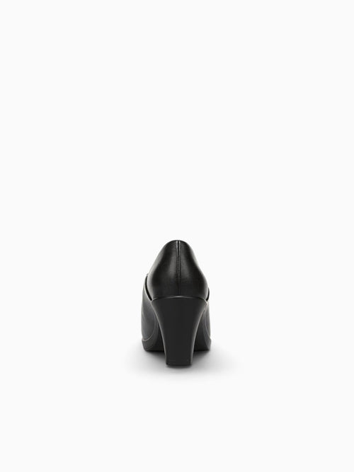 Elegant Black Smooth Black / 5 / M