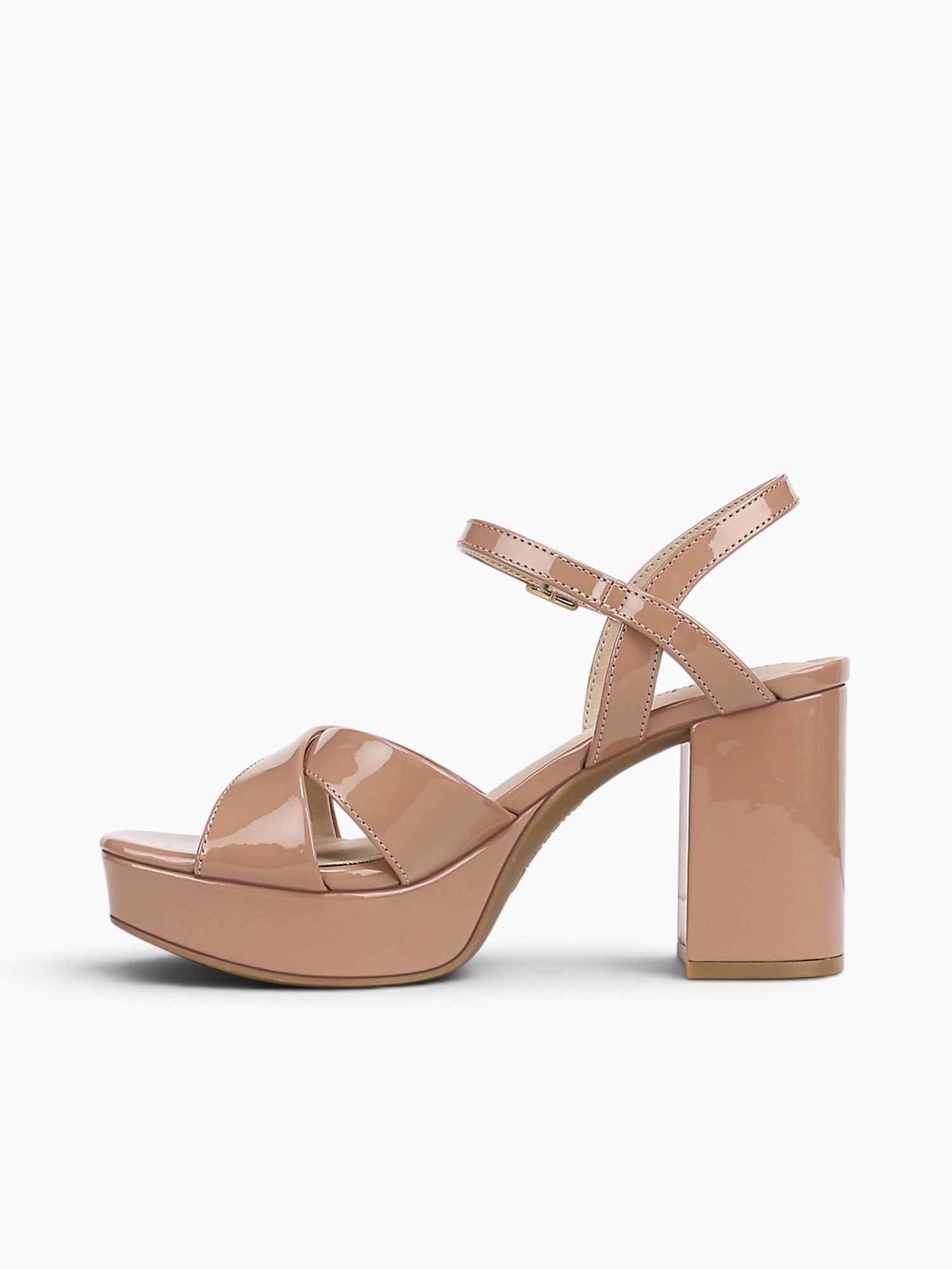 Alice Desert Nude Patent Tan / 5 / M