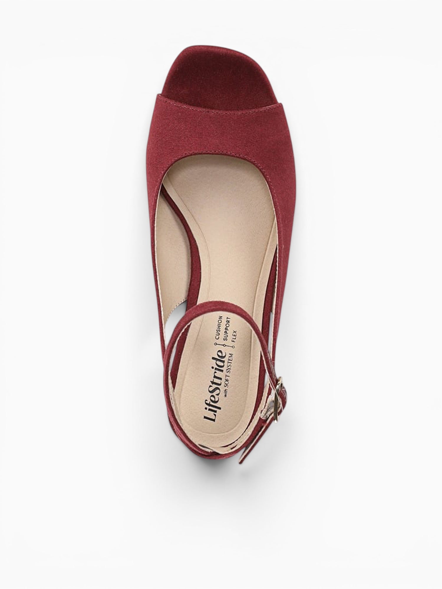 Aliyah Merlot Red Suede Wine / 5 / M
