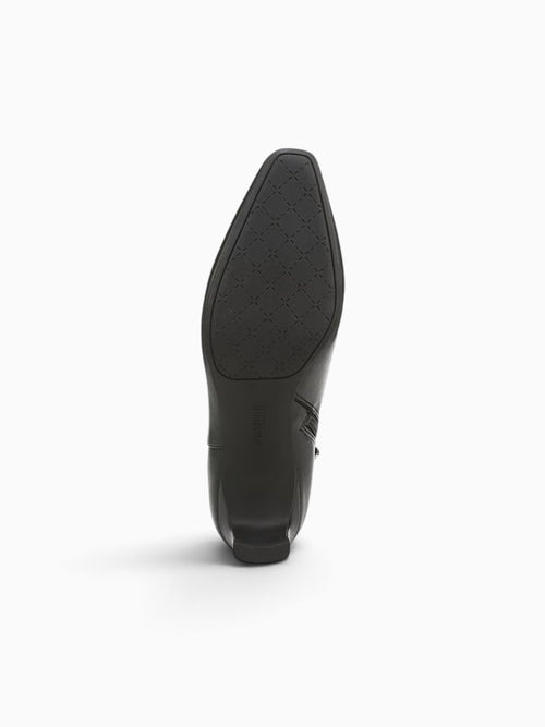 Fresno Black Smooth Black / 5 / M