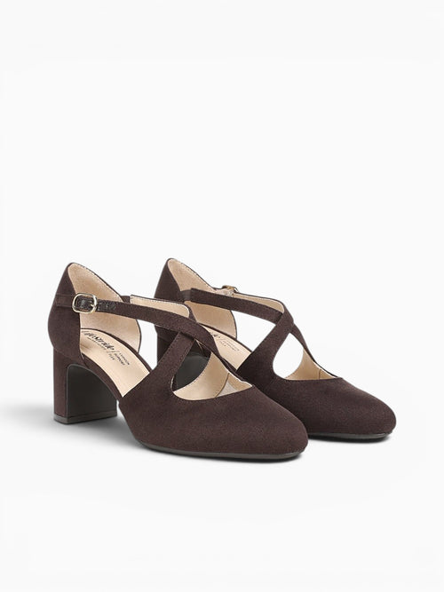 Tracy Dark Chocolate Fabric Dark Brown / 5 / M