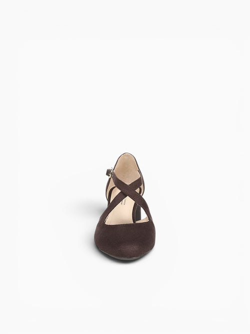 Tracy Dark Chocolate Fabric Dark Brown / 5 / M