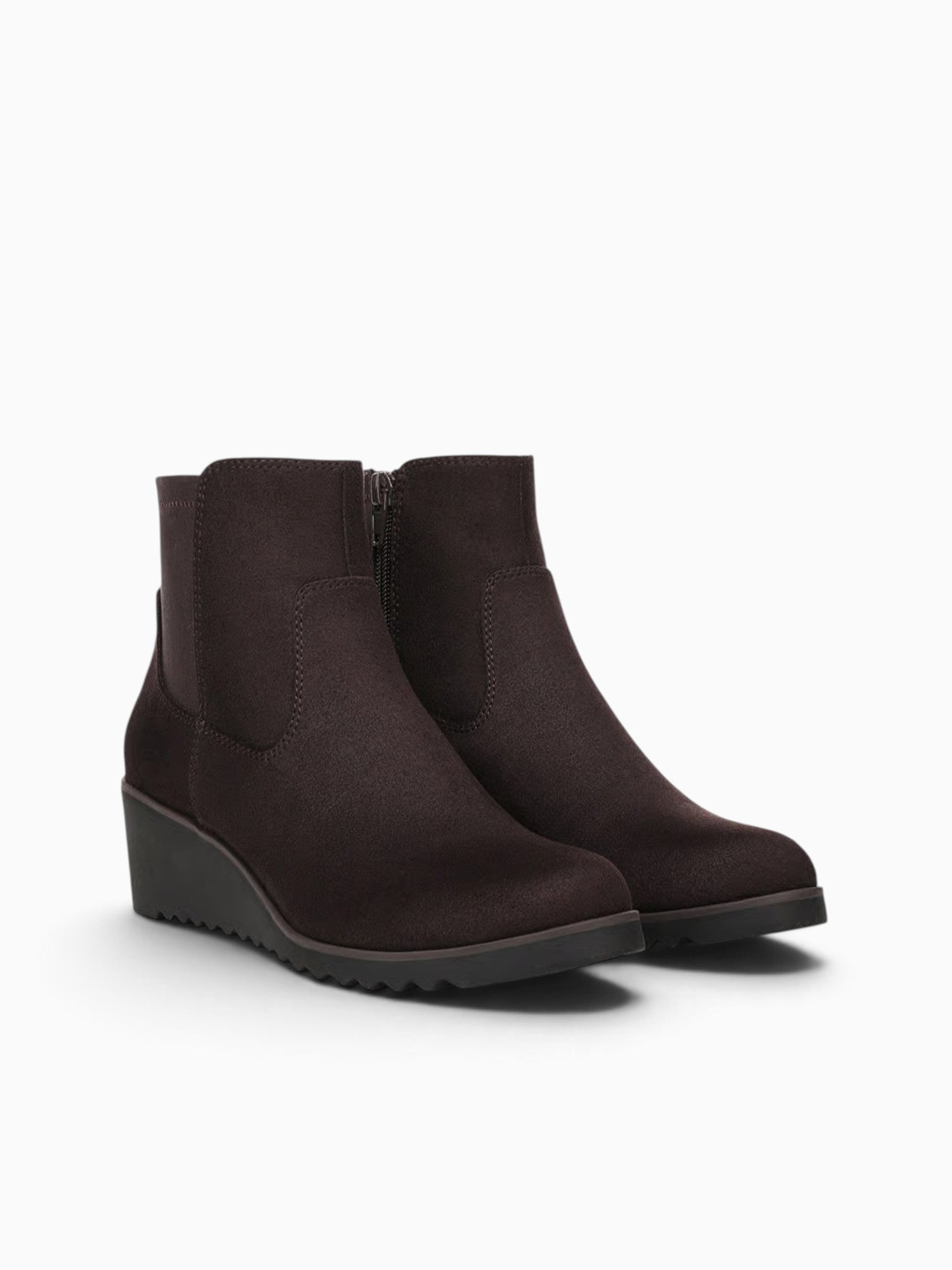 Zionne Dark Chocolate Suede Dark Brown / 5 / M