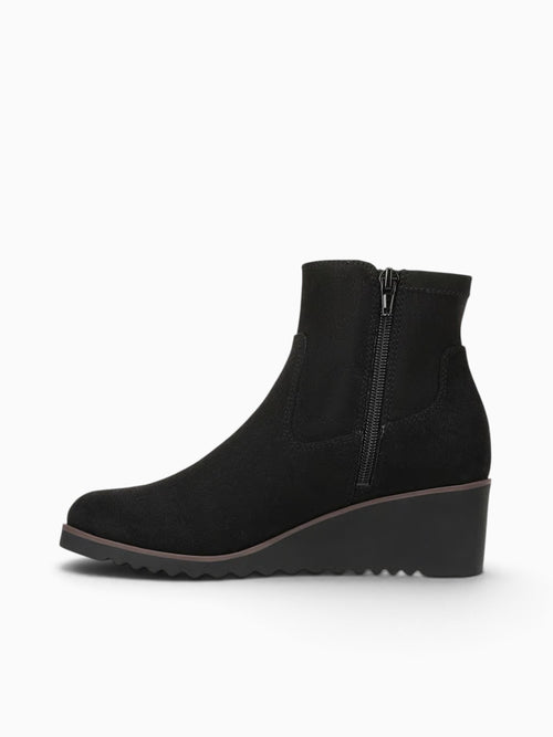 Zionne Black Suede Black / 5 / M