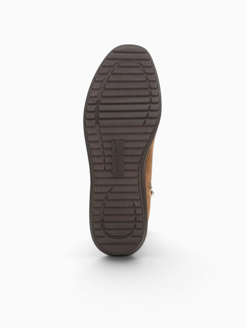 Flynn Dark Tan Fabric Tan / 5 / M