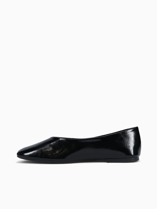 Noemí Black Nappa Shine Black / 5 / M