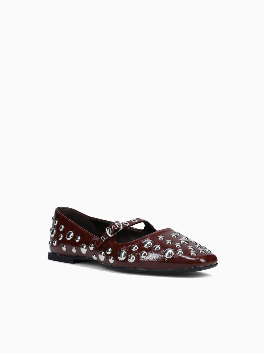 Adaia Brown Nappa Shine Brown / 5 / M