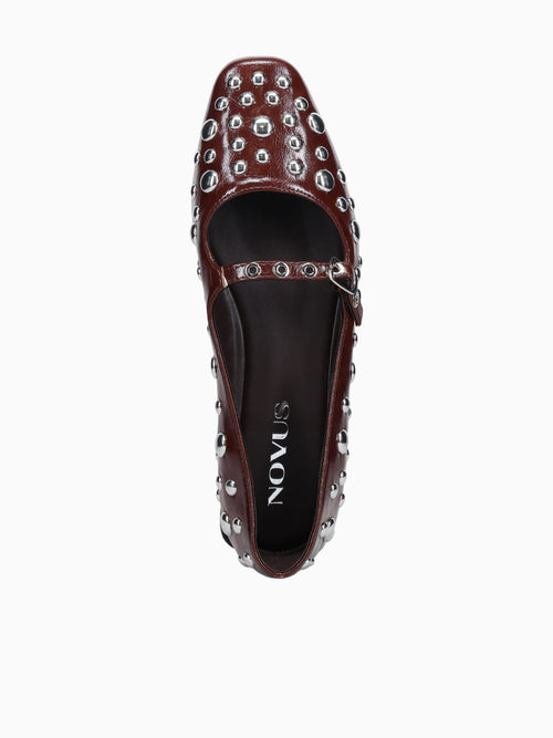 Adaia Brown Nappa Shine Brown / 5 / M
