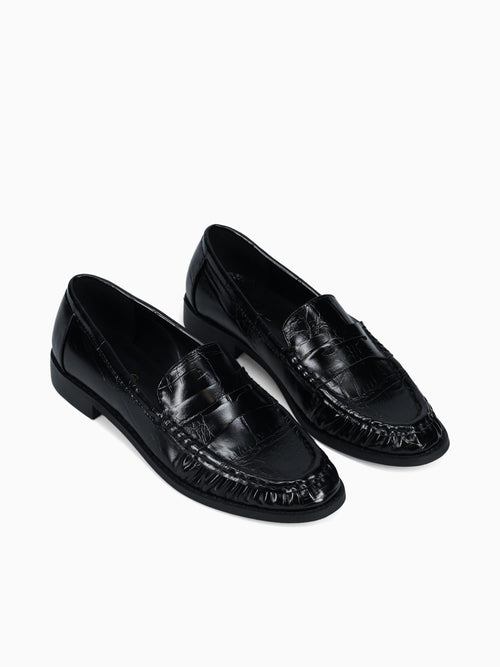 Tabita Black Shine Nappa Black / 5 / M